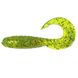 Силикон FishUp Mighty Grub 4.5in/114,3мм/4pcs./#026 - Flo Chartreuse/Green (10054119)