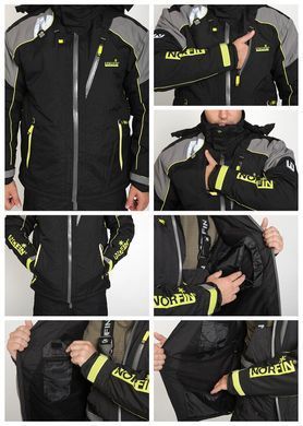 Костюм Norfin Verity чоловічий XL Чорний (716004-XL)