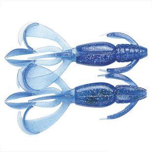 1551-04-39Силикон Keitech Crazy Flapper 4.4" 301 Sapphire Blue