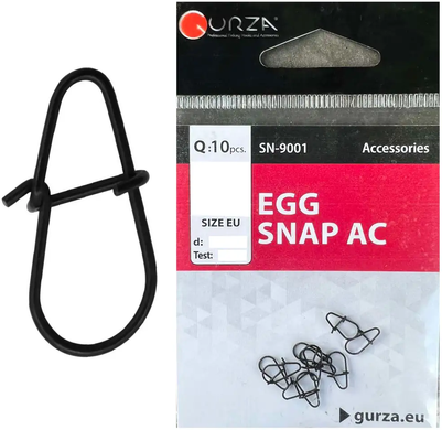 Застібка Gurza Egg Snap Ac №Ul 10шт. (SN-9001-002)