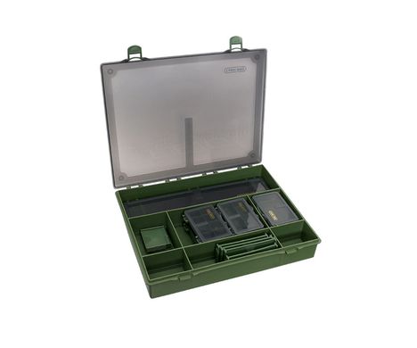 Коробка коропова Carp Pro велика (комплект 6 коробок та поводочниця) (CPFFB001)