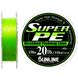 Шнур Sunline Super PE 150м (салат.) 0.235мм 20LB/10кг (1658-01-68)