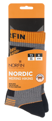 Шкарпетки Norfin T3A NORDIC MERINO HIKING CREW р.XL (45-47)