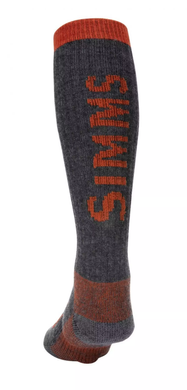 Шкарпетки Simms Merino Thermal OTC Sock Carbon L (13140-003-40)