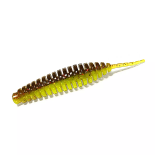 10120142 Tanta 3" (6pcs.), #203 - Green Pumpkin/Flo Chartreuse