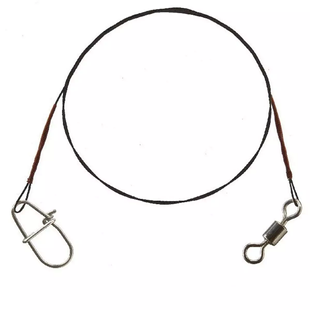 Поводок титановый Cormoran Titanium Leader 20cm 12kg 2pcs (75-84312 / 742621)