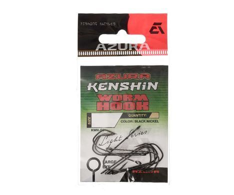 Гачок Azura Kenshin Worm Hook #2/0 (KWH-2-0)