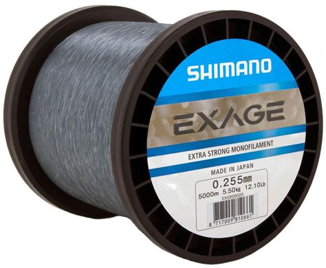 Волосінь Shimano Exage 1000м 0.205мм 3.4кг / 7lb (2266-75-49)