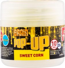 Бойлы Brain Pop-Up F1 Sweet Corn (кукуруза) 12 mm 15 g (1858-02-82)