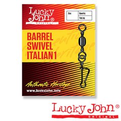 5051-012 Вертлюжок-застёжка LJ BARREL SWIVEL ITALIAN 3 *10