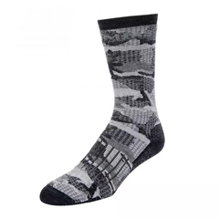 Шкарпетки Simms Merino Midweight Hiker Sock Hex Flo Camo Carbon M (13143-008-30 / 2161015)