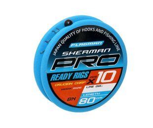 Готовi повiдцi SHERMAN PRO CRUCIAN CARP READY RIG 0.148mm. #10.80cm