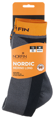 Шкарпетки Norfin T3M NORDIC MERINO LONG р.XL (45-47)