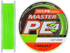Шнур Select Master PE 150м (салат.) 0.06мм / 9кг (1870-01-49)