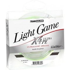 Шнур TEAM SALMO LIGHT GAME X4 ULTRA PE 100m 0.064мм 2.65кг / 6lb (5014-006)