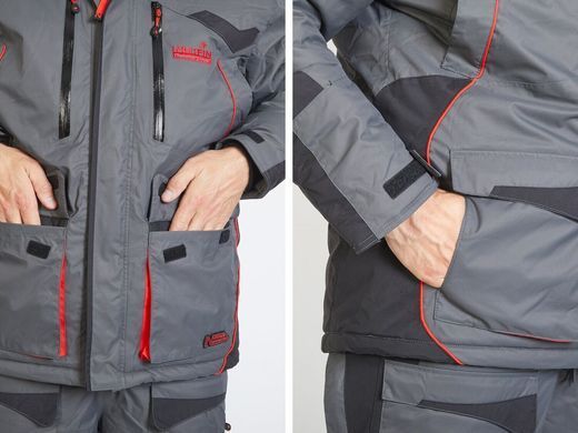 Костюм Norfin Discovery Heat мужской L Черный\Серый (455103-L)