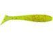 1551-07-21 Силикон Keitech Swing Impact FAT 3.8" pal01 chartreuseredflake