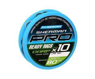 Готовi повiдцi SHERMAN PRO CARP READY RIG 0.148mm. #10.80cm